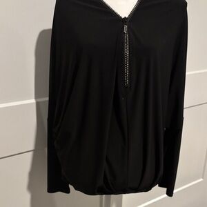 Elegant Black Women's Top